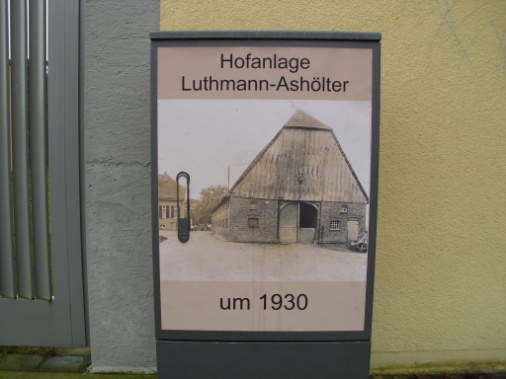 Hofanlage Luthmann-Ashölter - um 1930