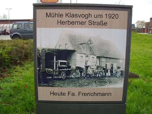 Getreide-Mühle Klasvogh, Herberner Str. - 1920