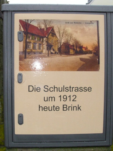 Schulstraße um 1920